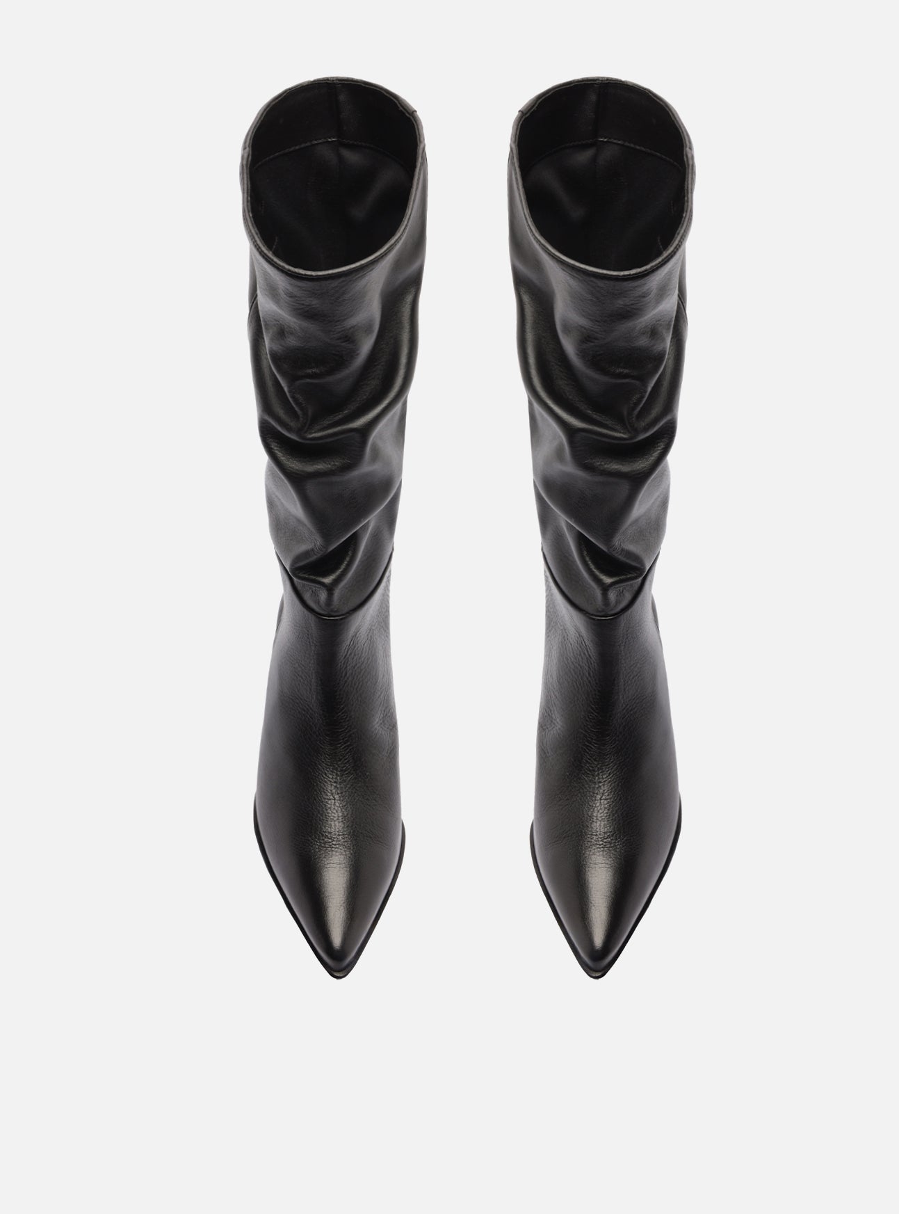 Harlowe Low Block Leather Boot Boots Pre Fall 26