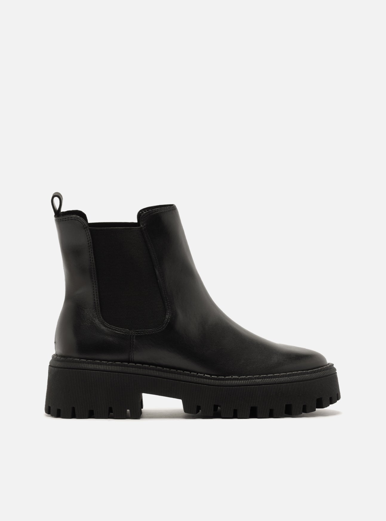 Annie Low Block Leather Bootie Booties Fall 26