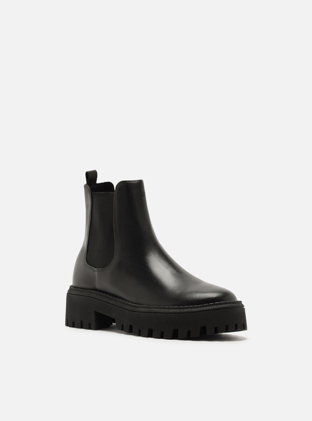 Annie Low Block Leather Bootie Booties Fall 26