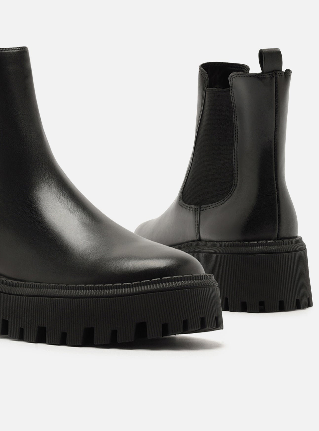 Annie Low Block Leather Bootie Booties Fall 26