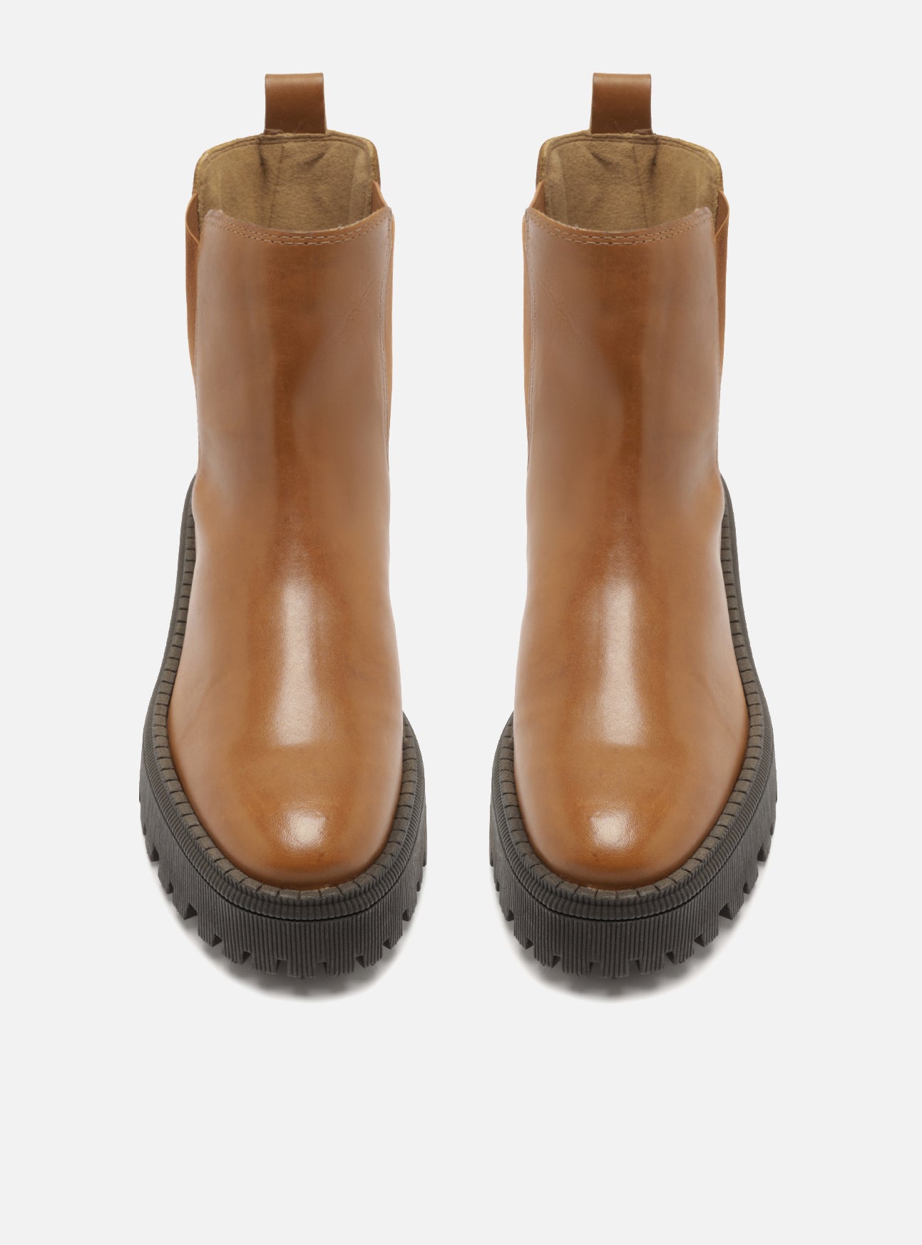 Annie Low Block Leather Bootie Booties Fall 26