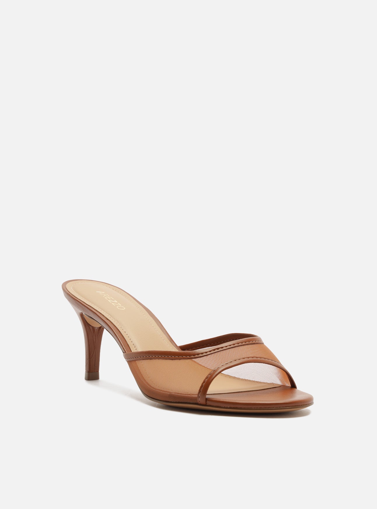 Audrey Mid Stiletto Mule Eco Leather Sandal Sandals S/26