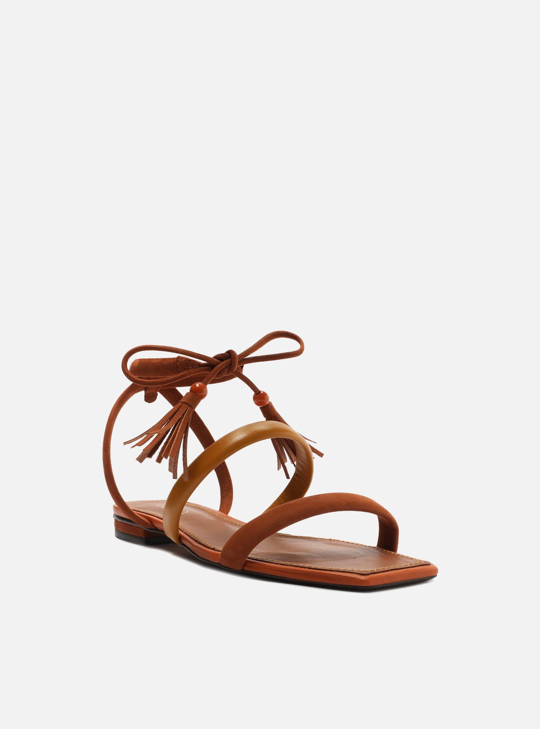 Lenny Frin Flat Nubuck Sandal Flats FALL 22