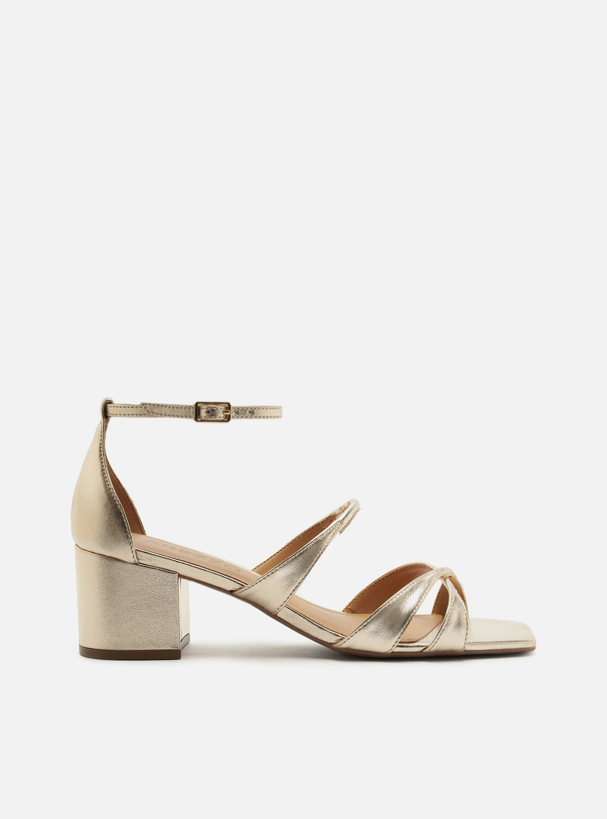 Liora Mid Block Leather Sandal Sandals Fall 26