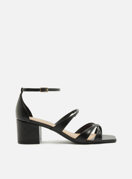 Liora Mid Block Leather Sandal Sandals Fall 26