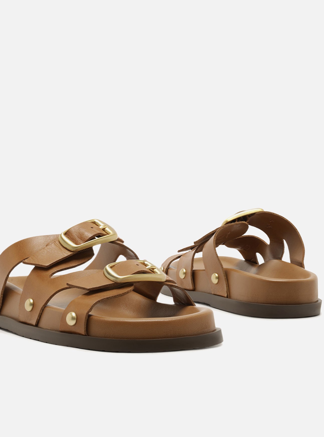 Verity Flat Leather Sandal Flats Fall 26