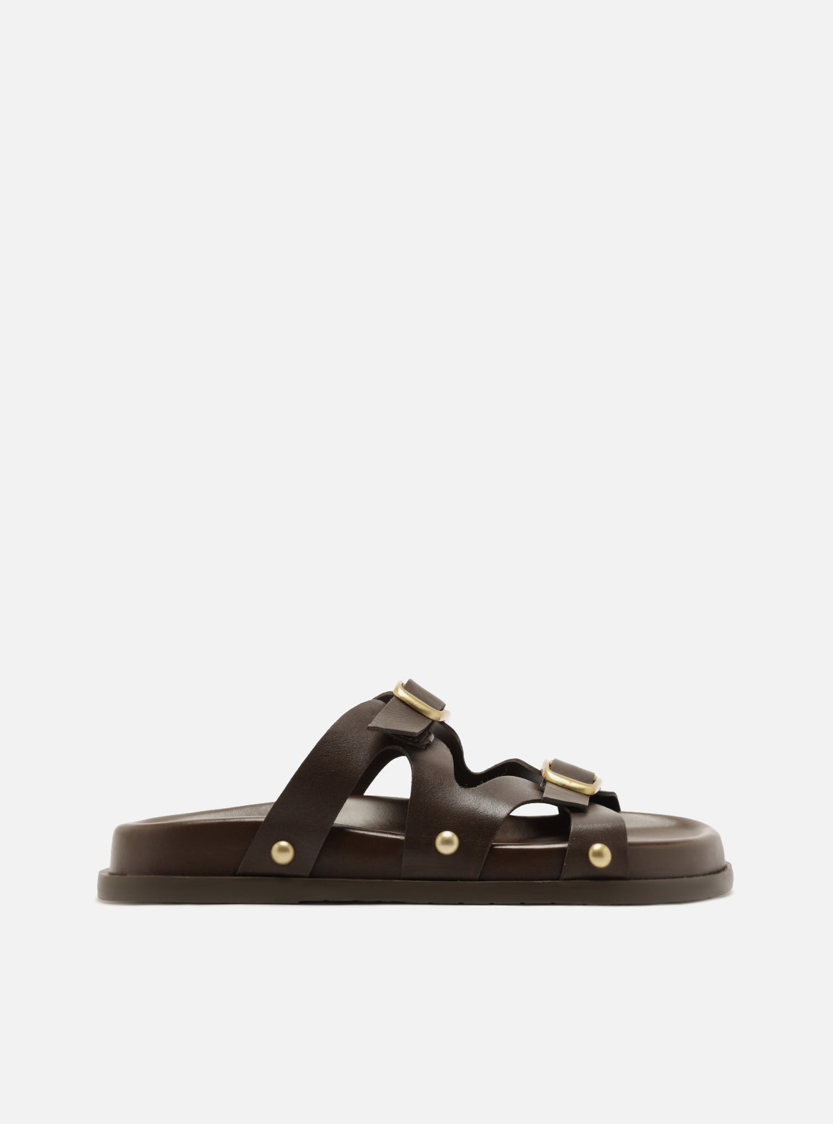 Verity Flat Leather Sandal Flats Fall 26
