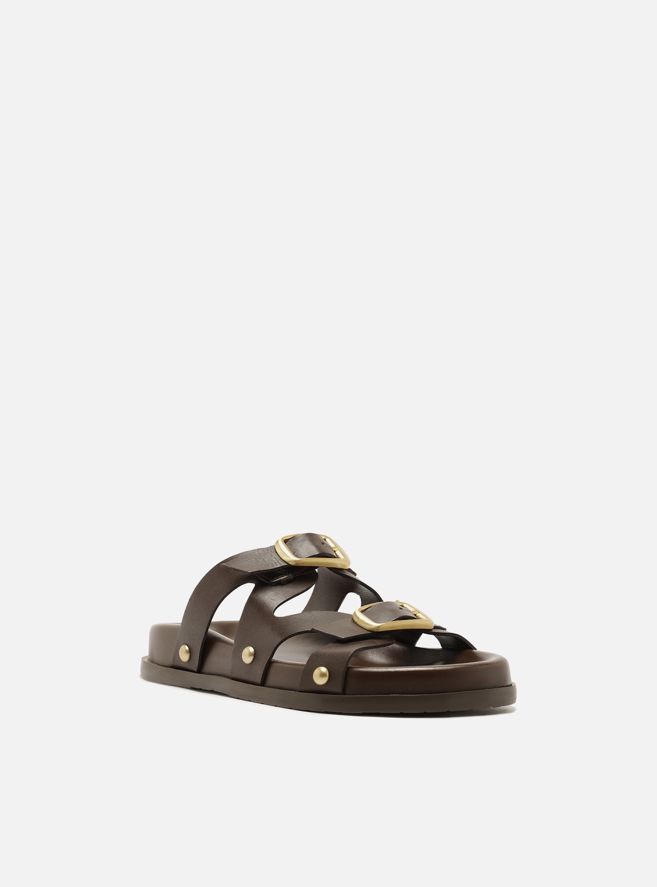 Verity Flat Leather Sandal Flats Fall 26