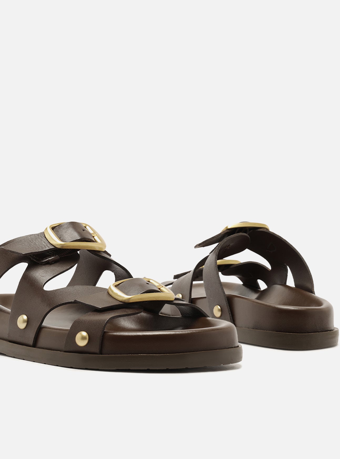 Verity Flat Leather Sandal Flats Fall 26