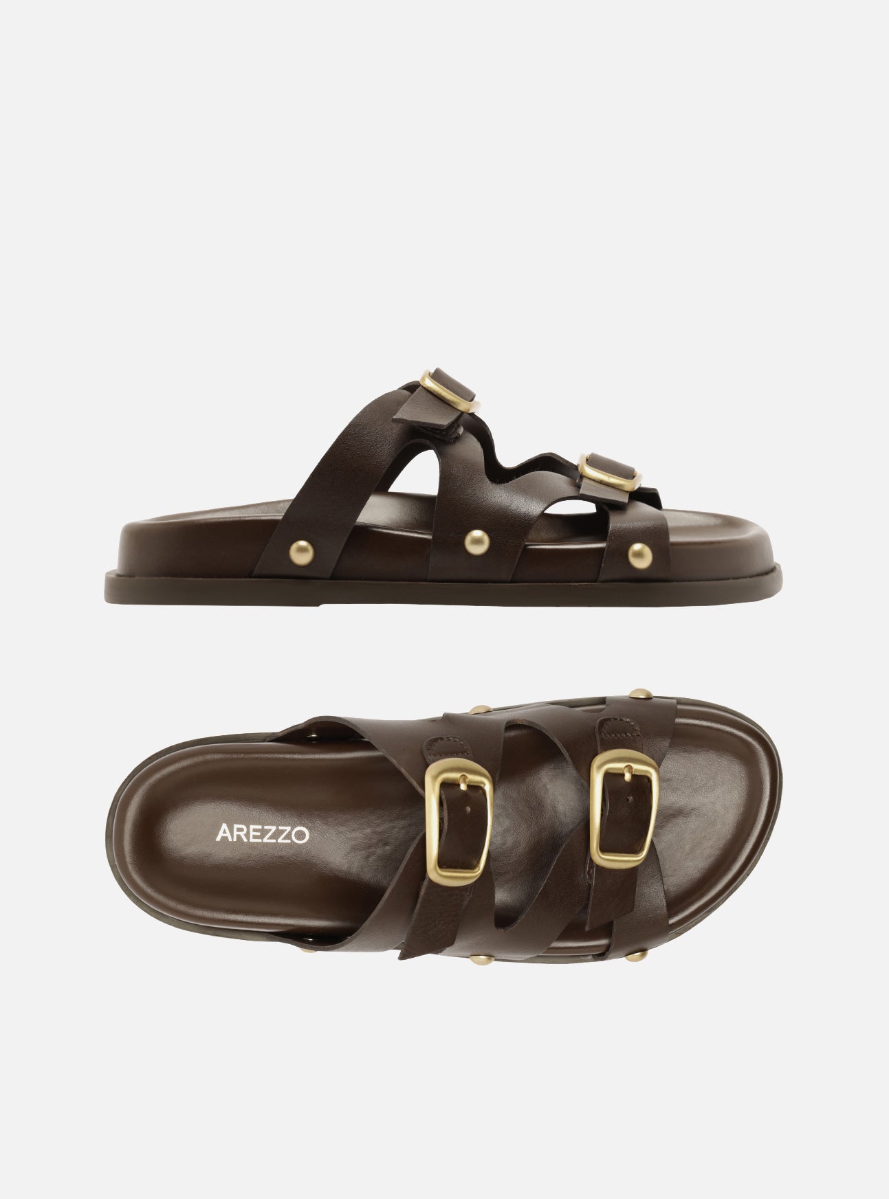 Verity Flat Leather Sandal Flats Fall 26