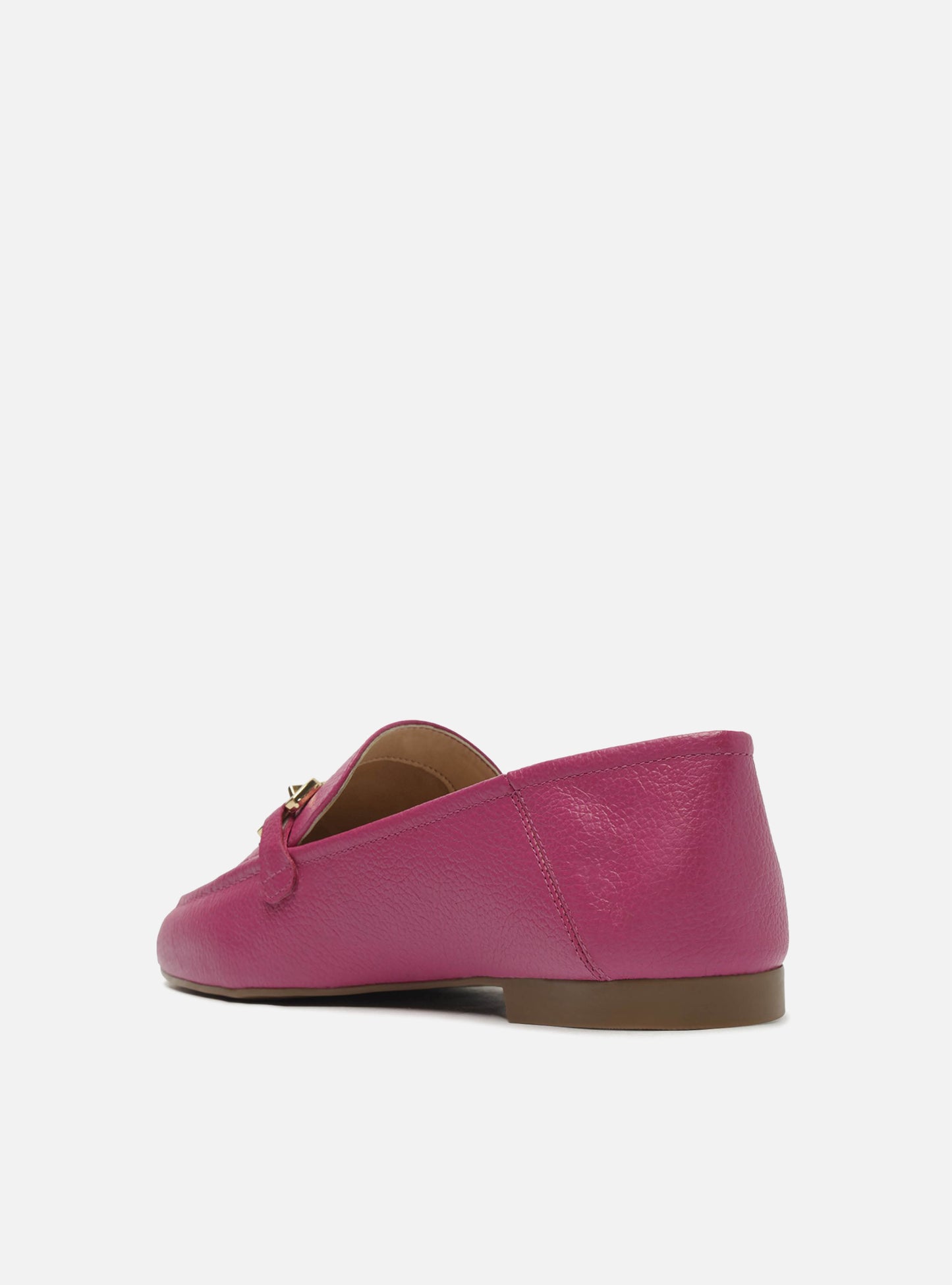 Emma Loafer | Pink Leather