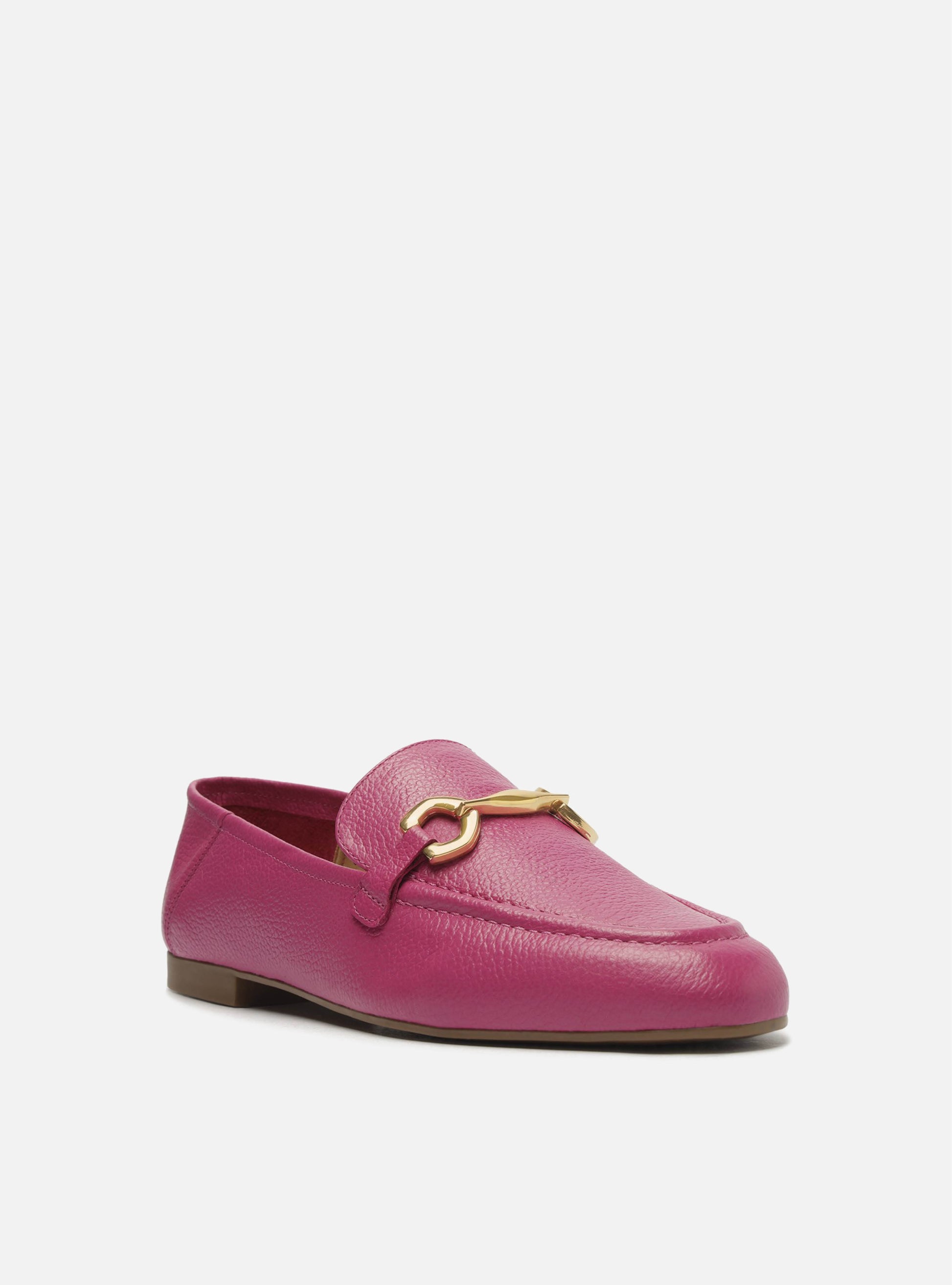Emma Loafer | Pink Leather Loafer RESORT 23