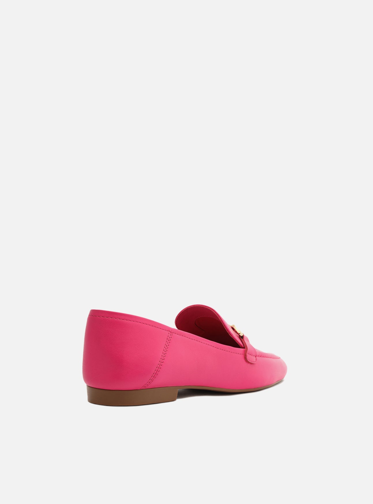 Emma Loafer | Pink Genuine Leather