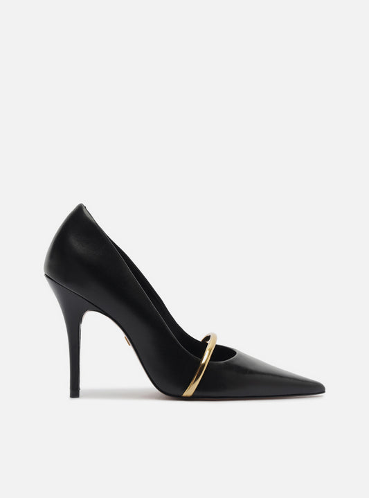 Margaret High Stiletto Leather Pump Pumps Fall 26
