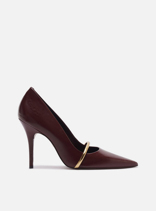 Margaret High Stiletto Leather Pump Pumps Fall 26