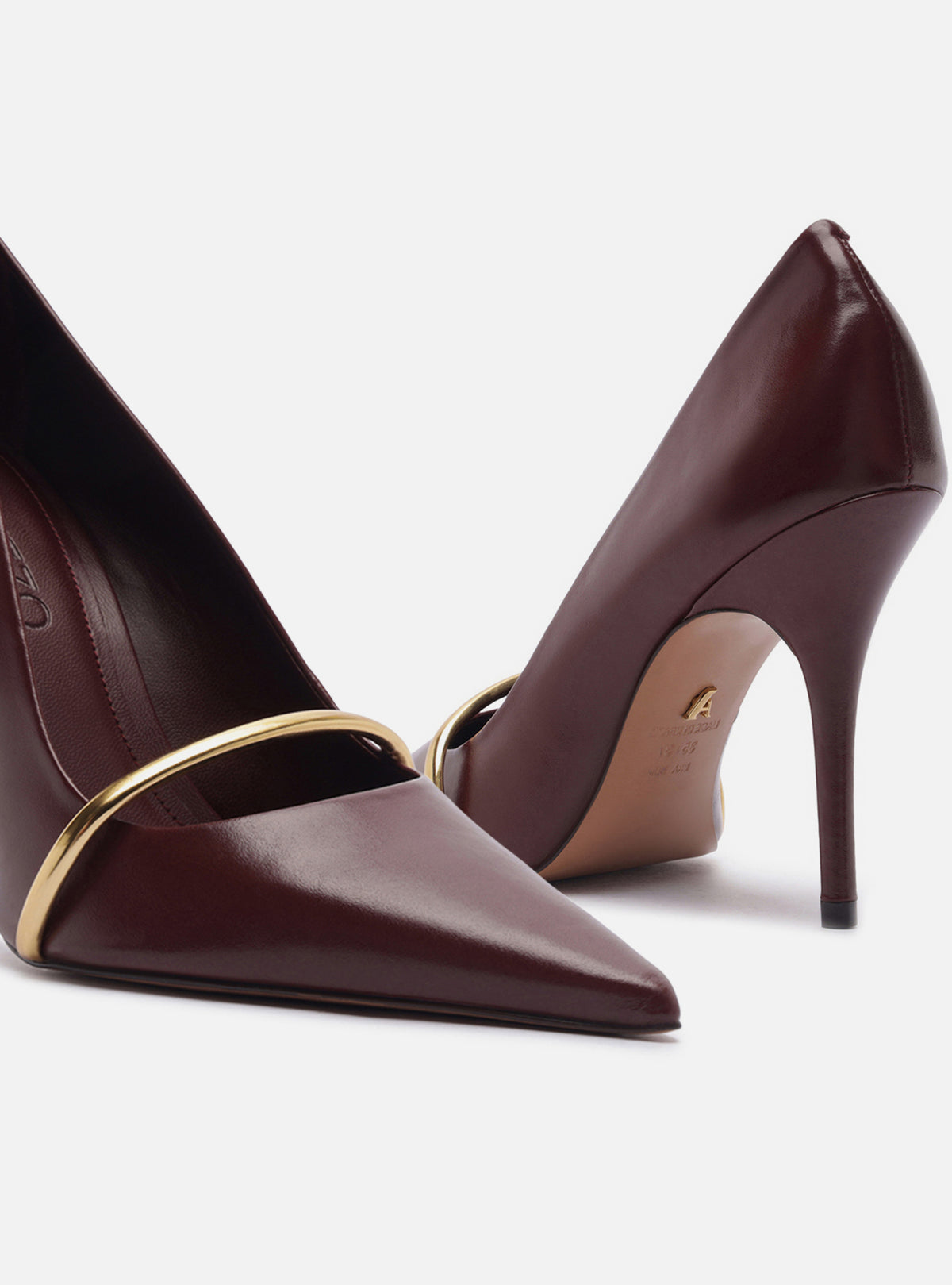 Margaret High Stiletto Leather Pump Pumps Fall 26