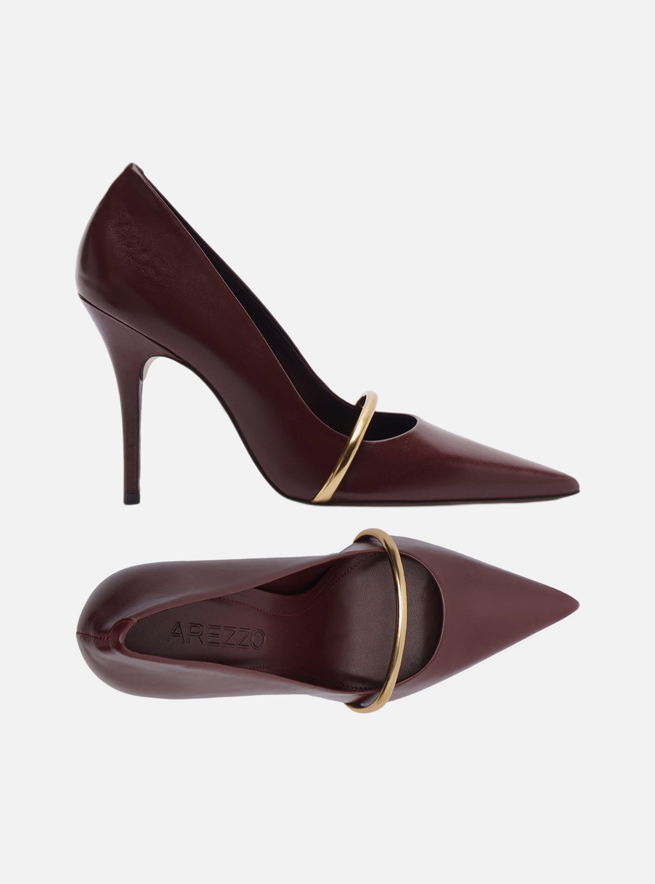 Margaret High Stiletto Leather Pump Pumps Fall 26
