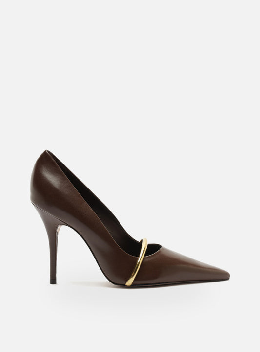 Margaret High Stiletto Leather Pump Pumps Fall 26