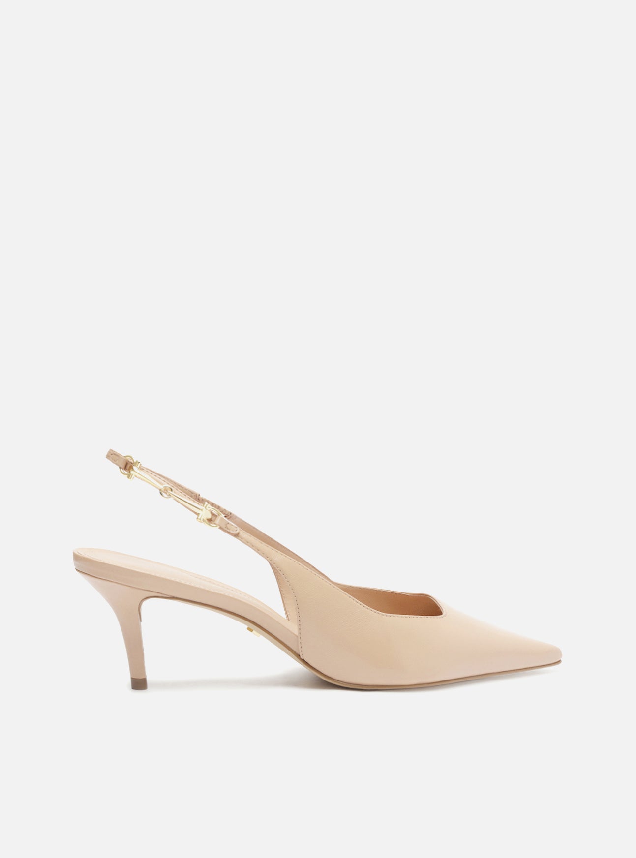 Rey Mid Stiletto Leather Pump Pumps R/26