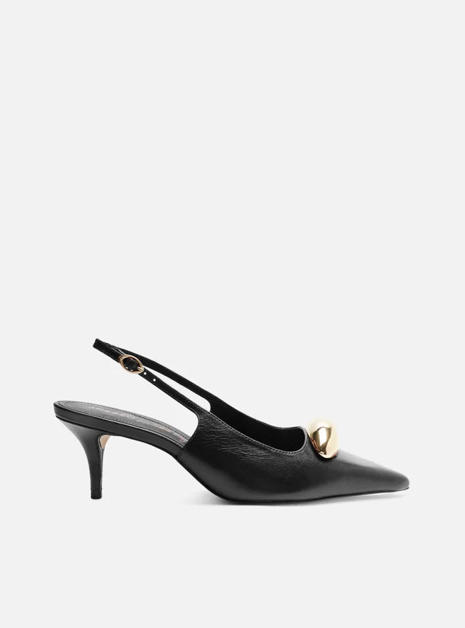 Victoria Leather Stiletto Pump Pumps SPRING 25