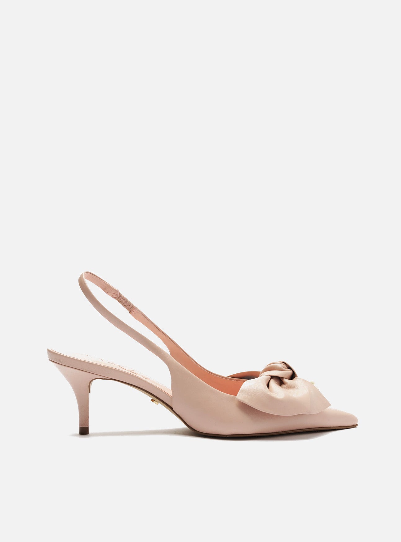 Pearl Leather Stiletto Pump Pumps RESORT 25