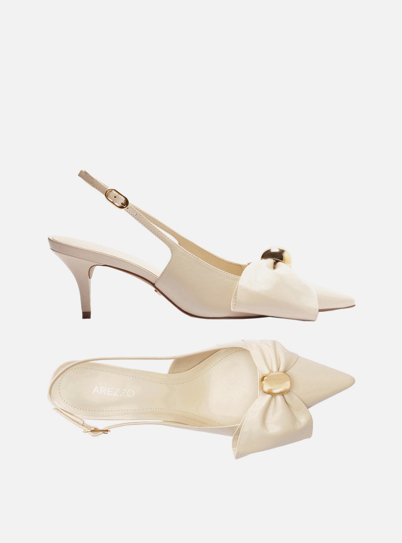 Rayna Low Stiletto Leather Pump Pump F/25