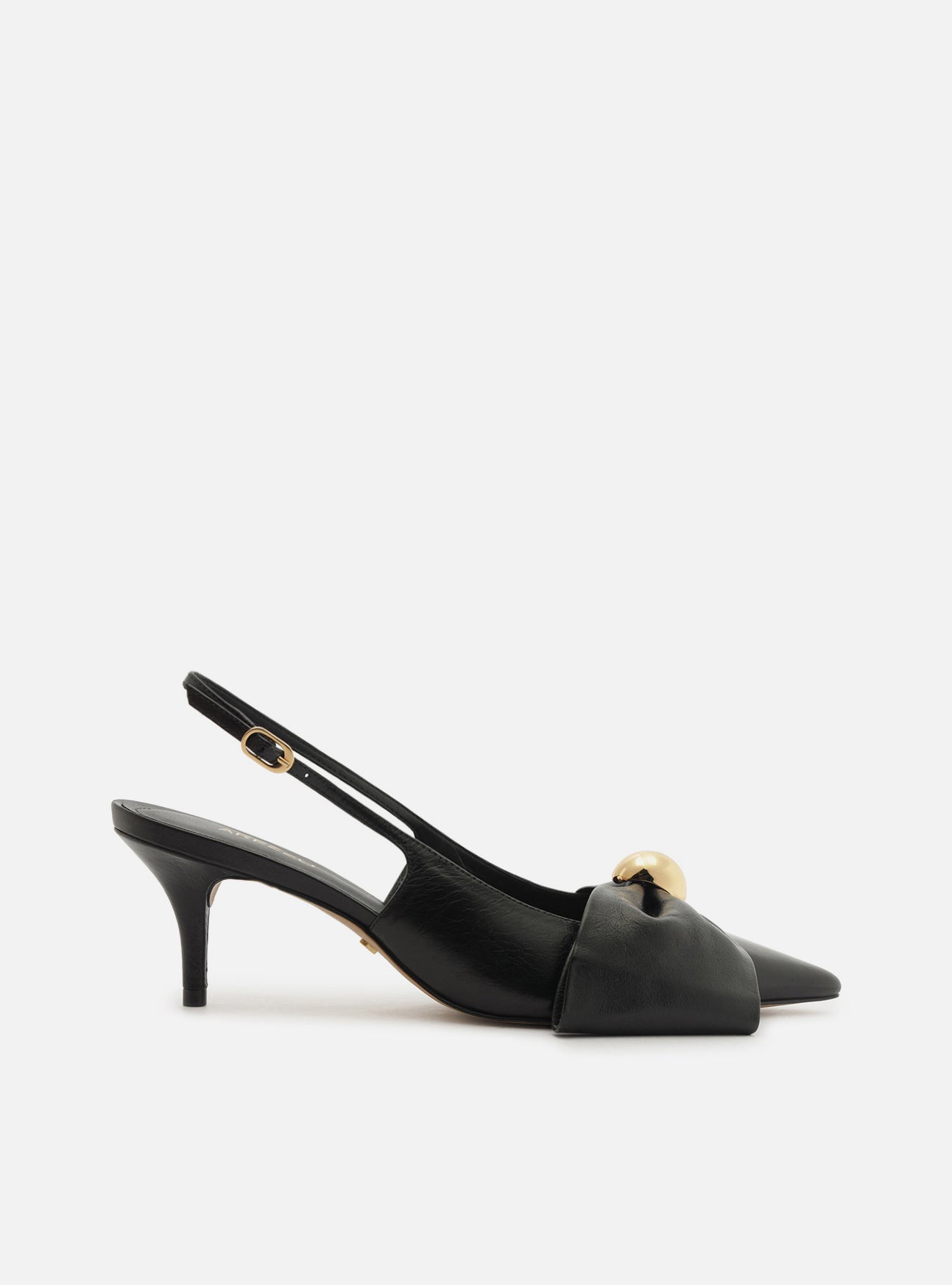 Rayna Low Stiletto Leather Pump Pump F/25