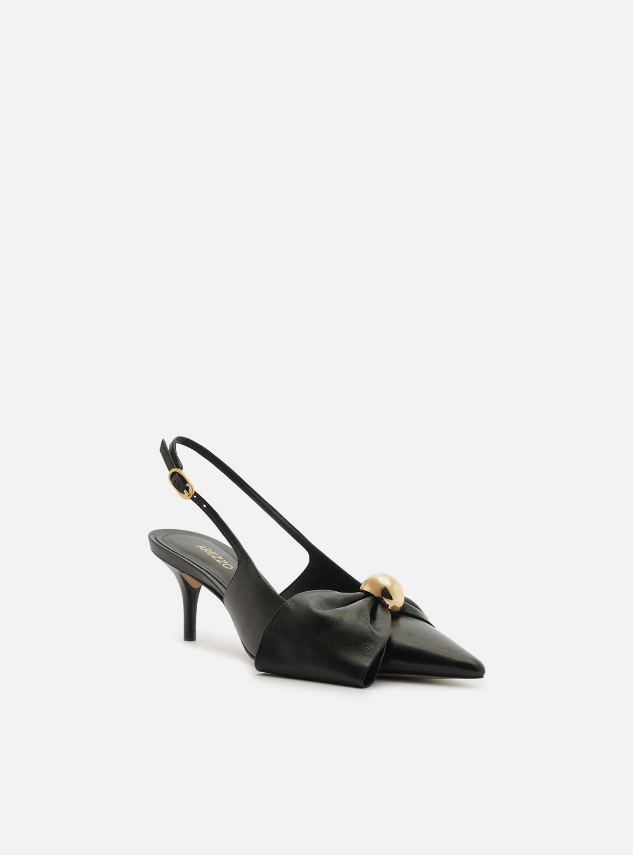 Rayna Low Stiletto Leather Pump Pump F/25