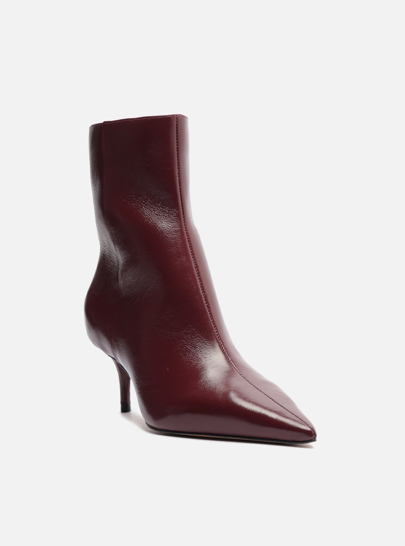 Sasha Low Stiletto Leather Boot Boot F/25