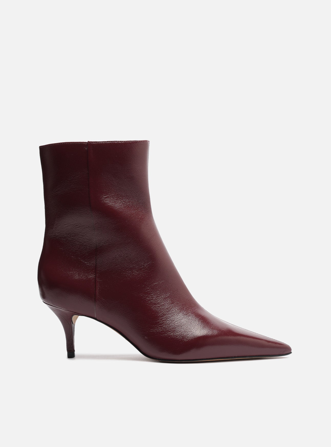 Sasha Low Stiletto Leather Boot Boot F/25