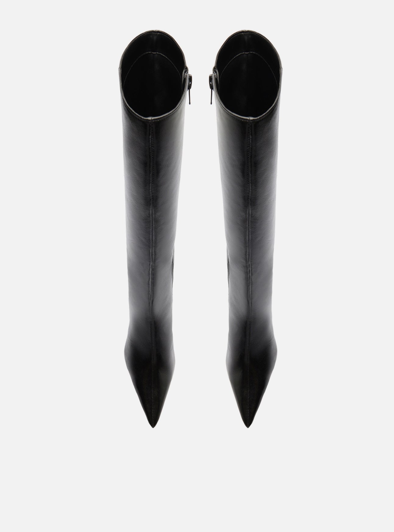 Sasha Low Stiletto Leather Boot Boot F/25