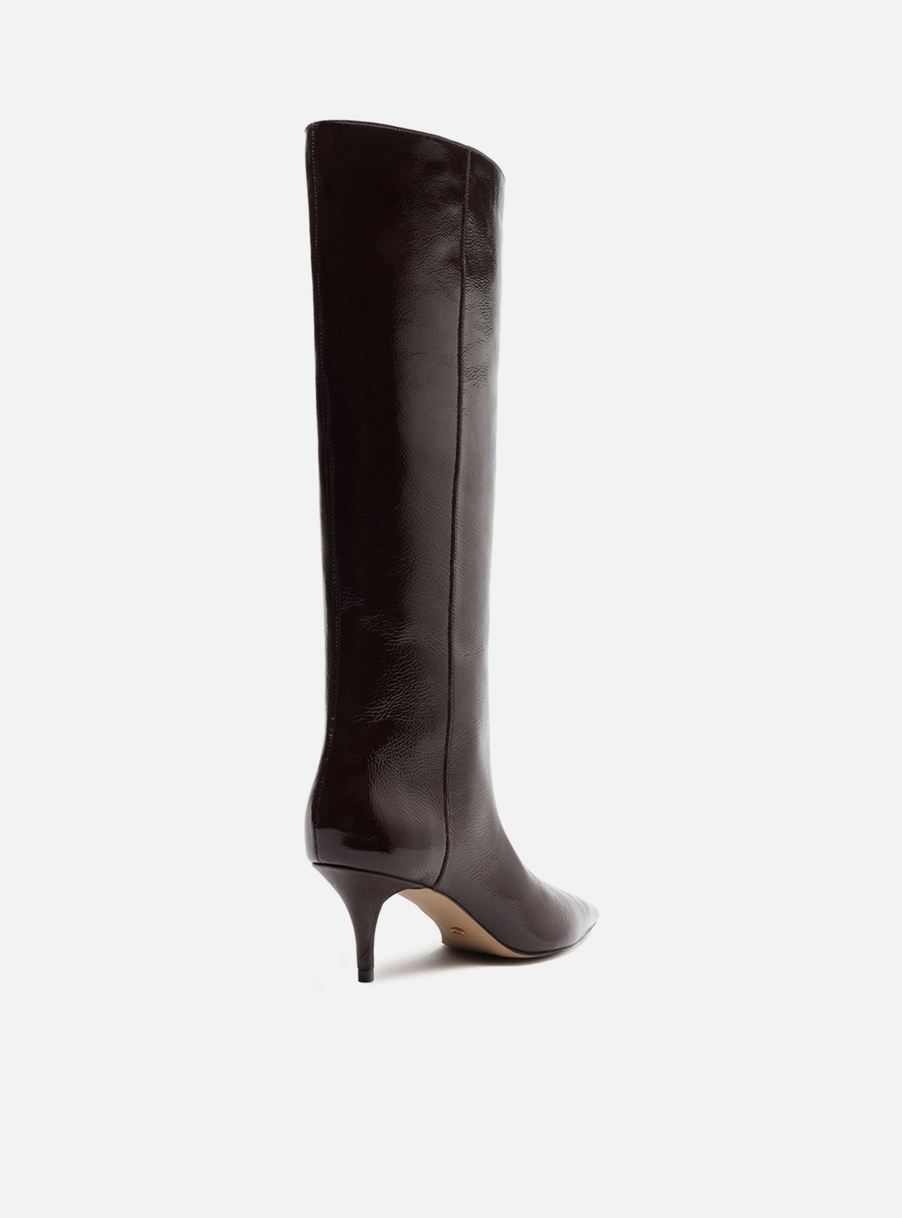 Sasha Low Stiletto Leather Boot Boot F/25