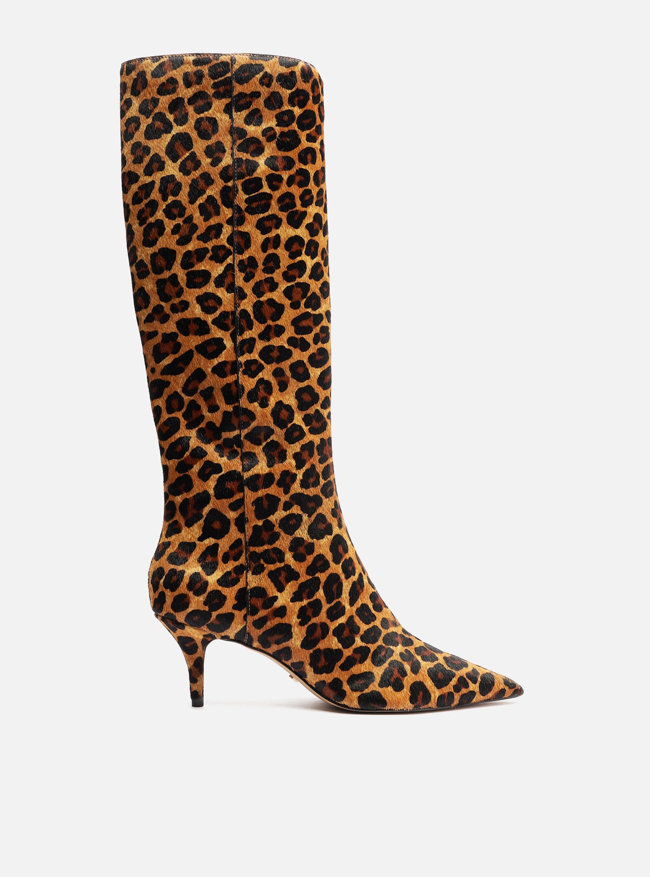Sasha Low Stiletto Leather Boot Boot F/25