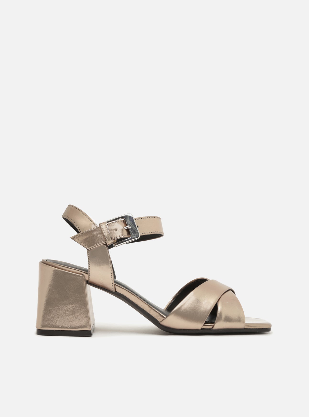 Hannah Mid Block Sandal