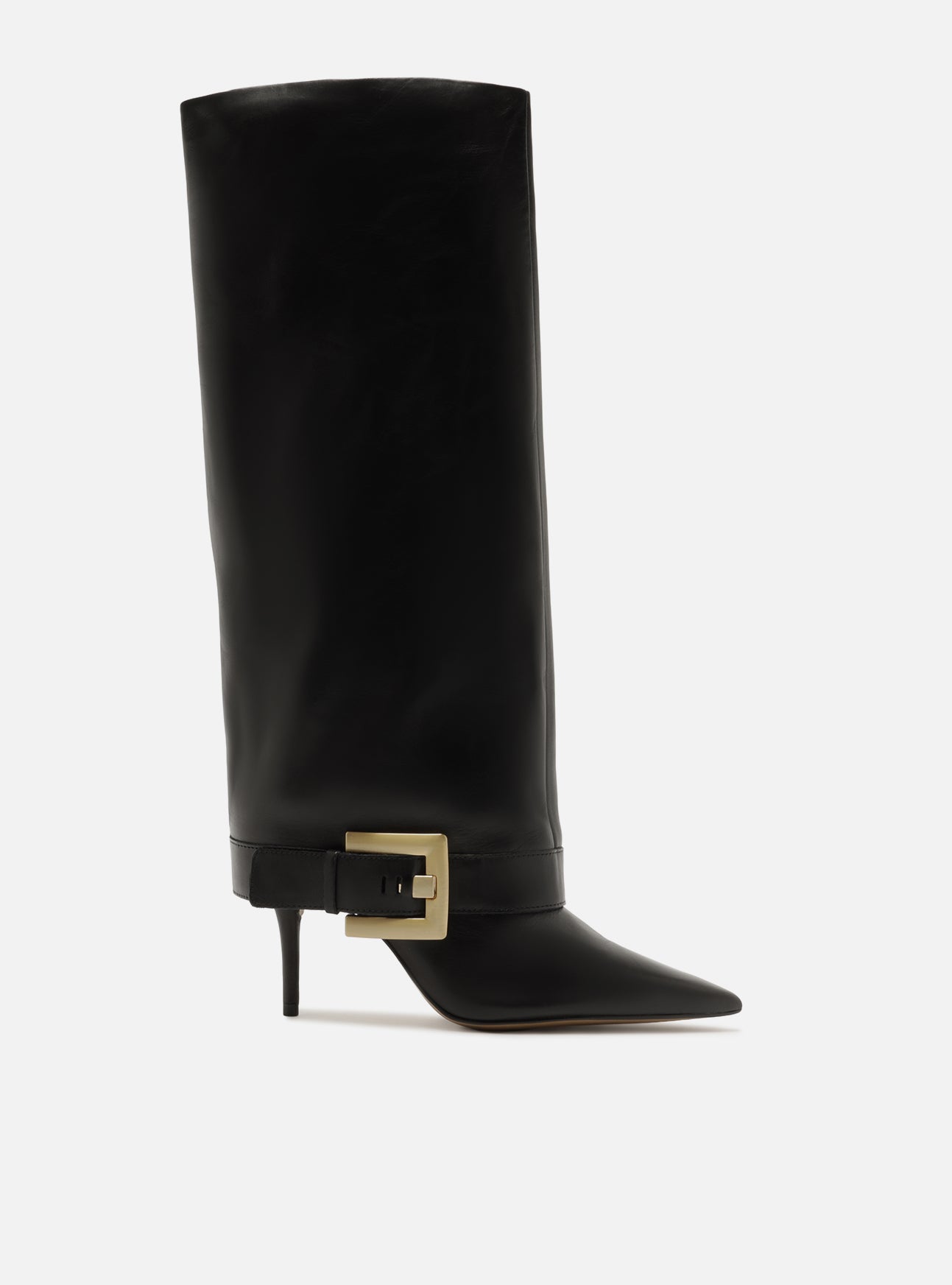 Kenny Mid Stiletto Leather Boot Boots Fall 26