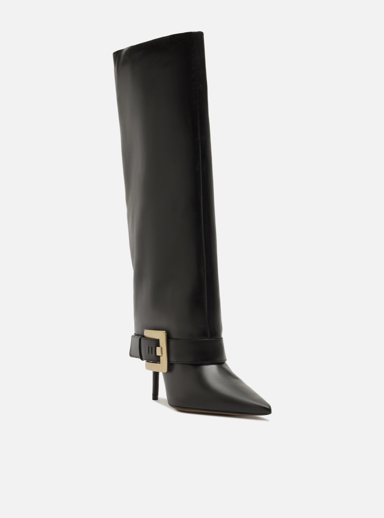 Kenny Mid Stiletto Leather Boot Boots Fall 26