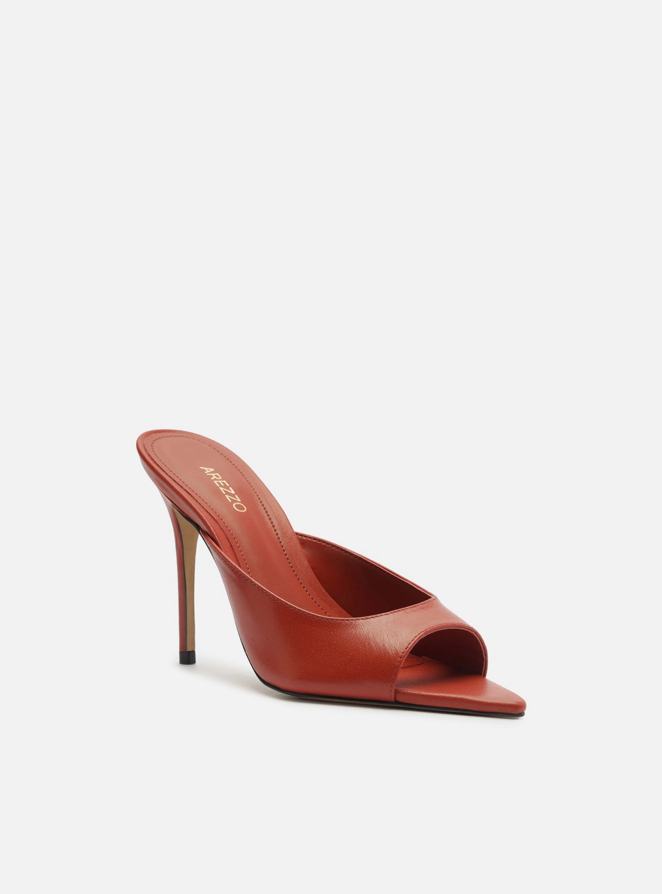 Roberta Leather Mule Sandals S/25