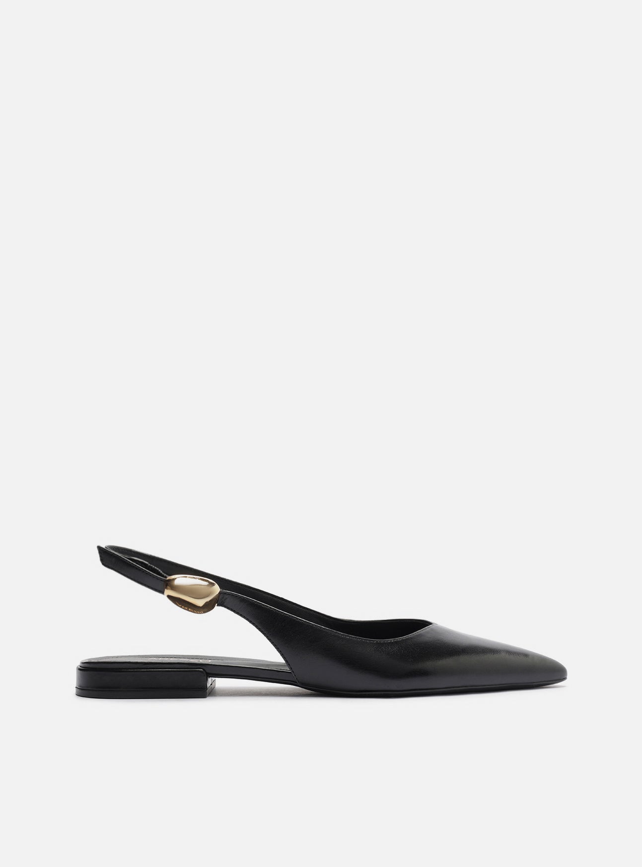 Farrah Ballet Leather Flat Ballerina F/25