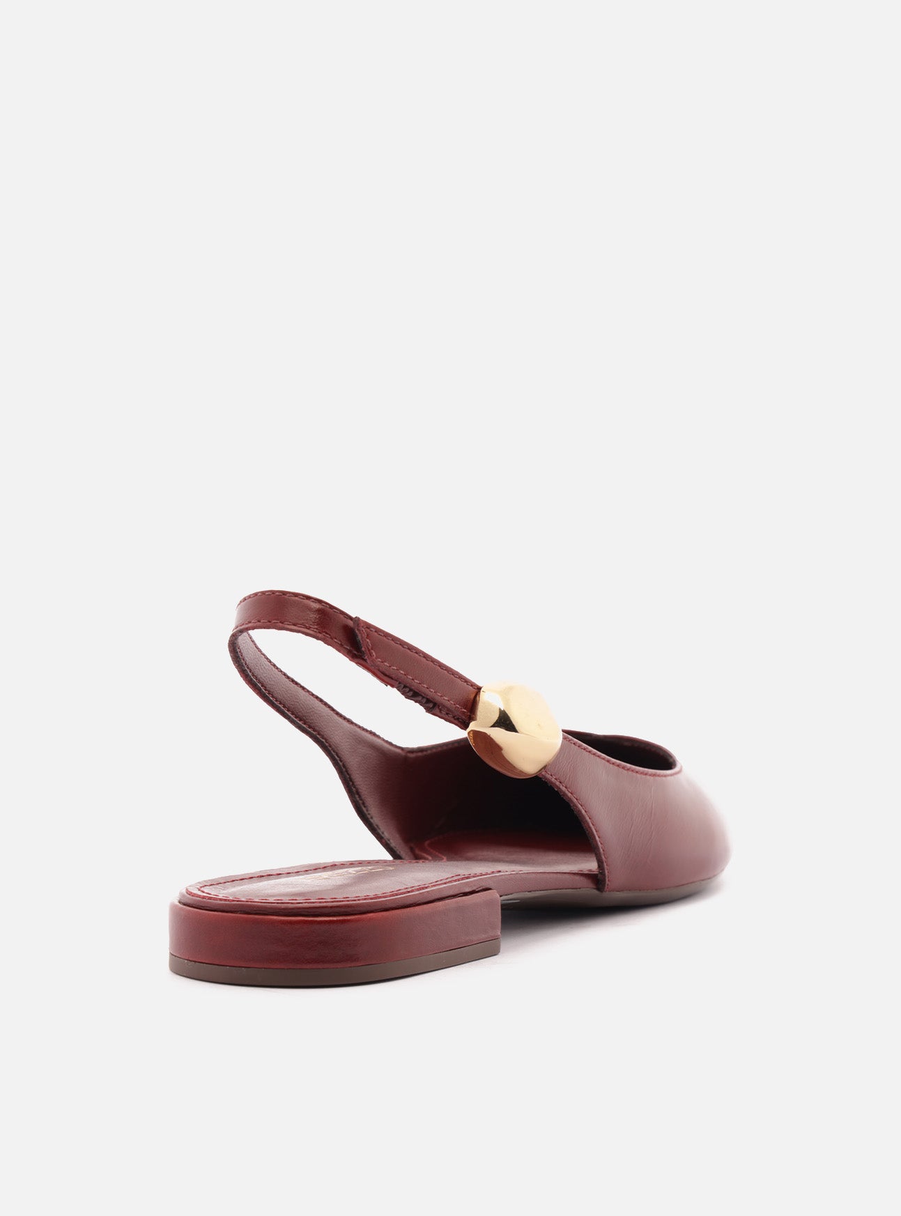 Farrah Ballet Leather Flat Ballerina F/25