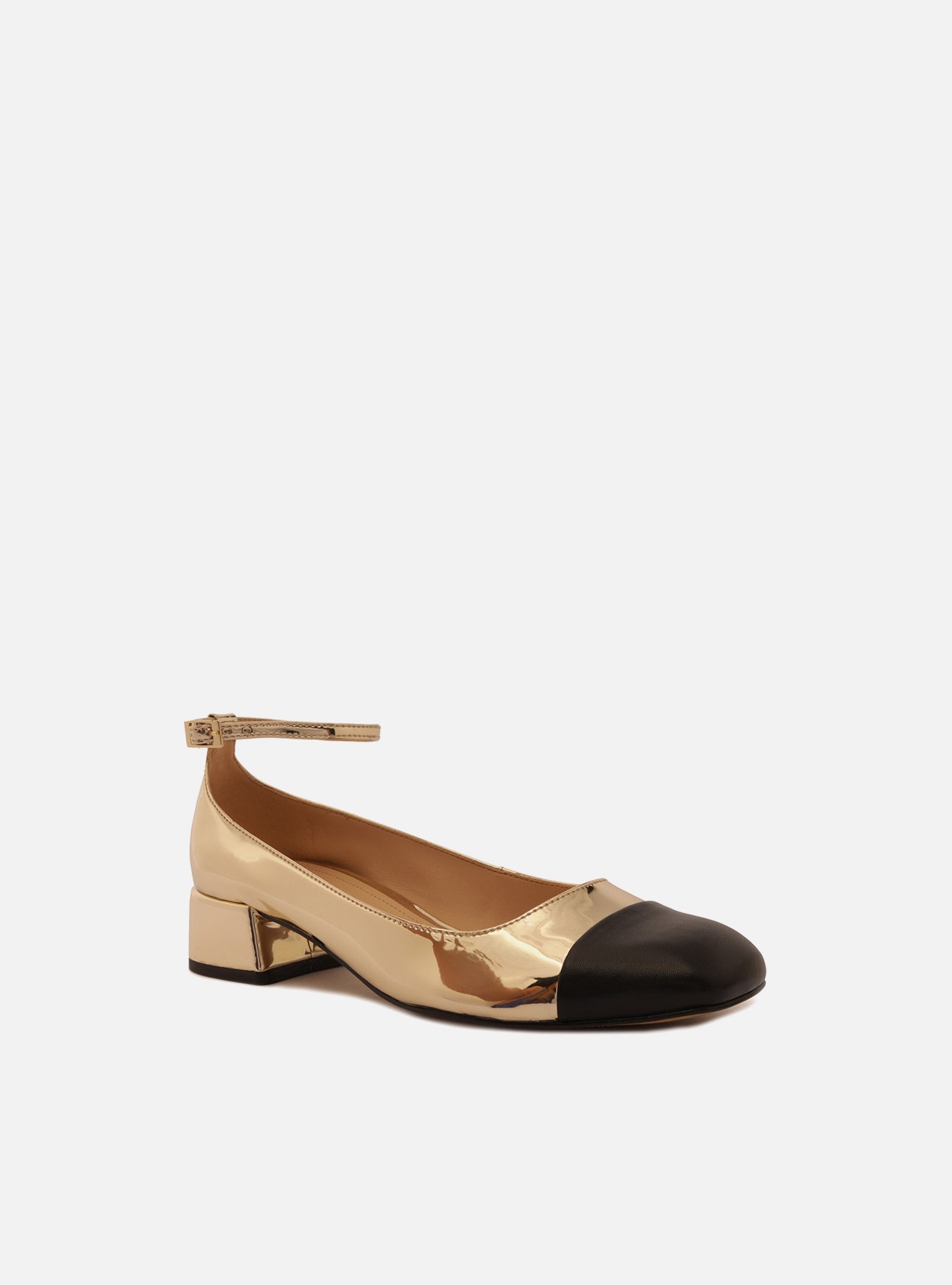 Chloe Low Block Pump