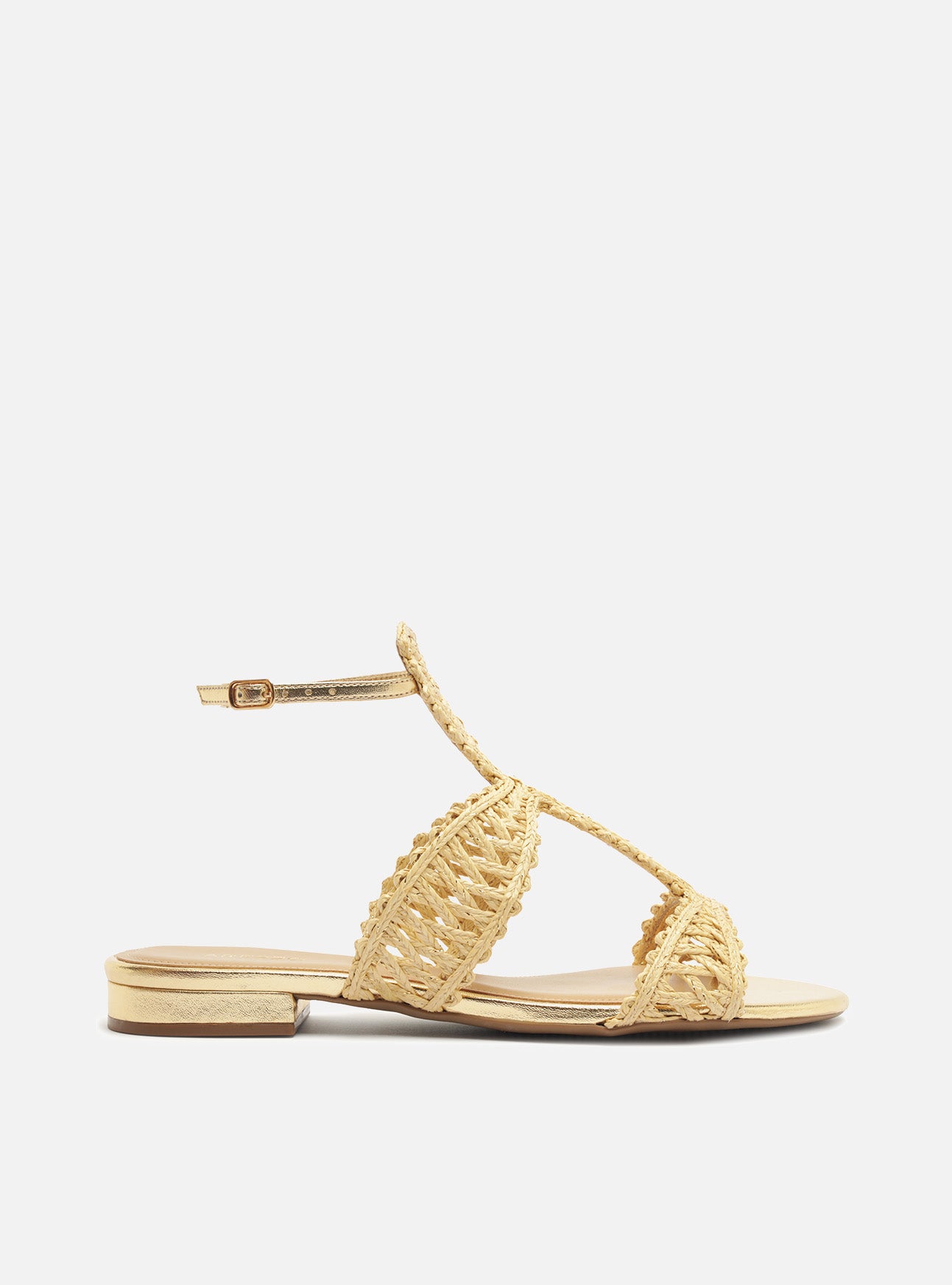 Ciara Embroidery Flat Sandals S/26