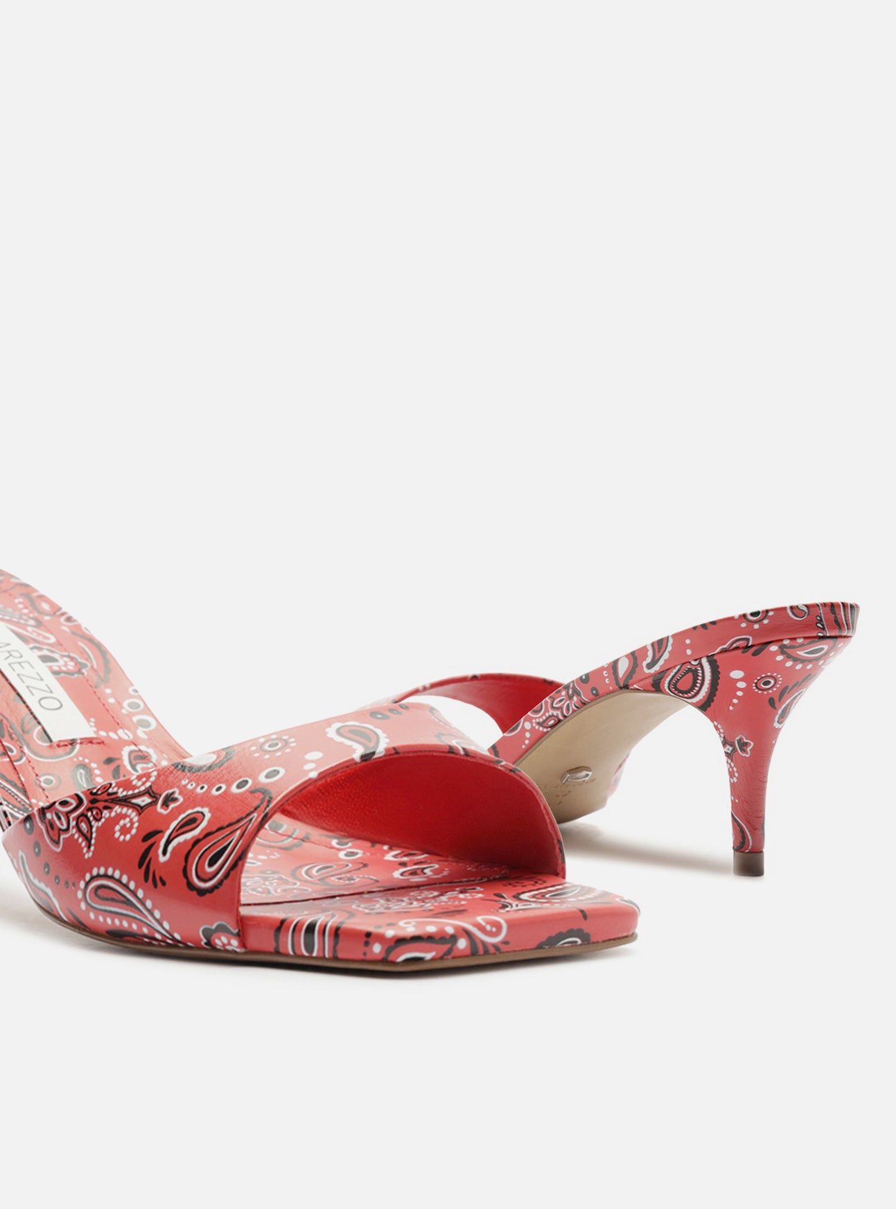 Livia Mid Stiletto Paisley Sandal Sandal FALL 24