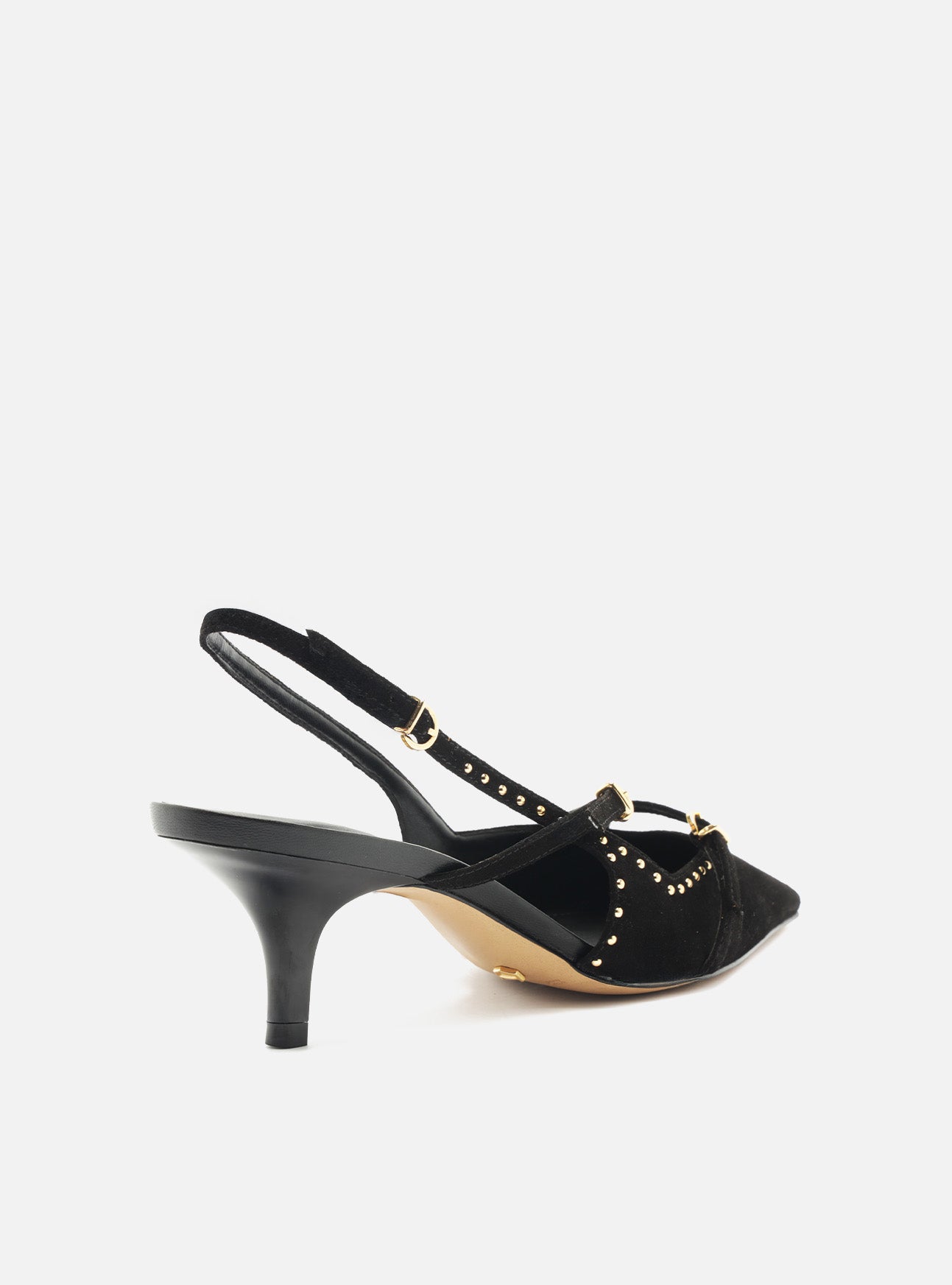 Tiffany Mid Stiletto Nubuck Leather Pump Pumps R/26