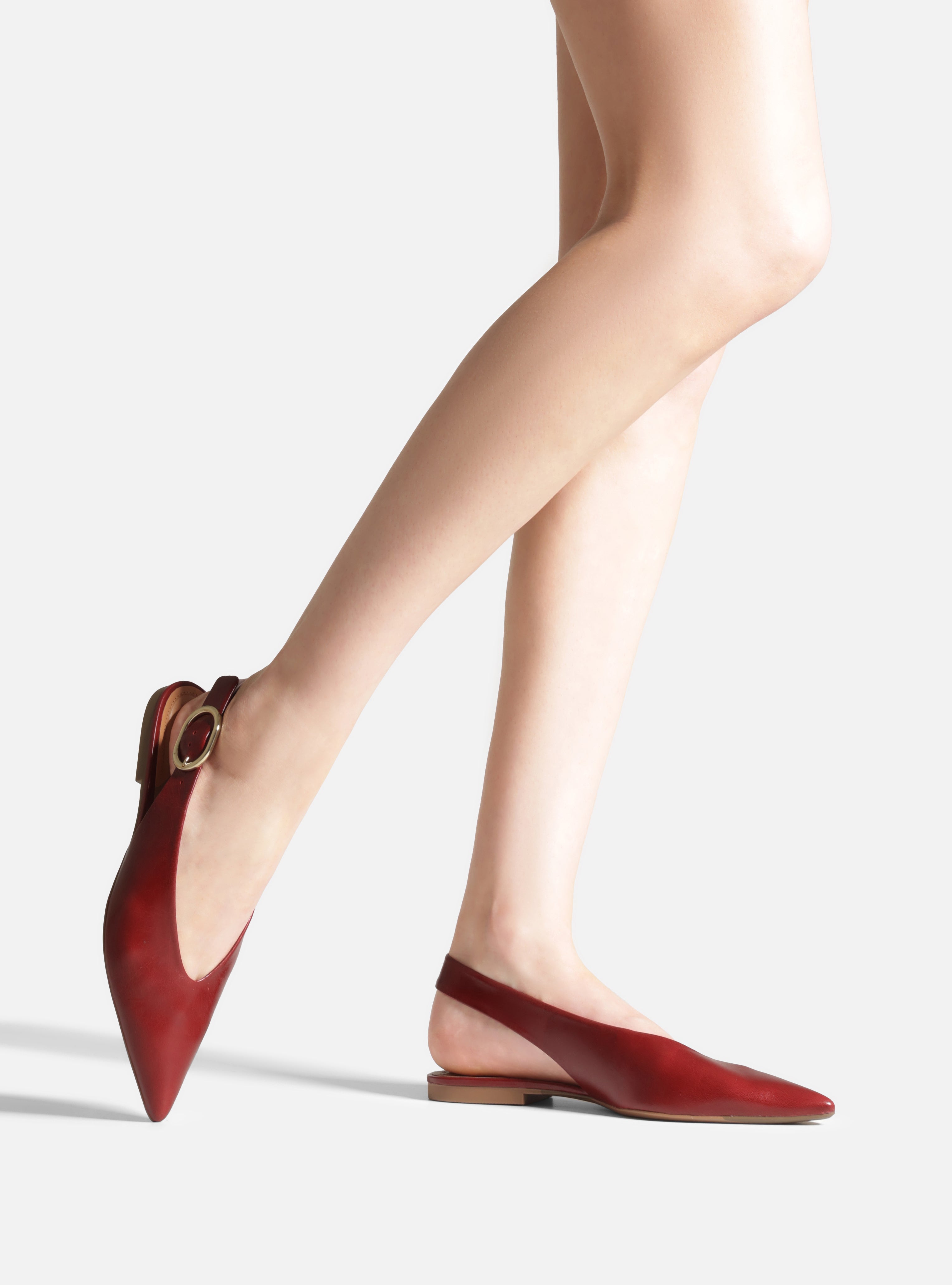 Atlas Ballet Leather Flat Flats Pre Fall 26