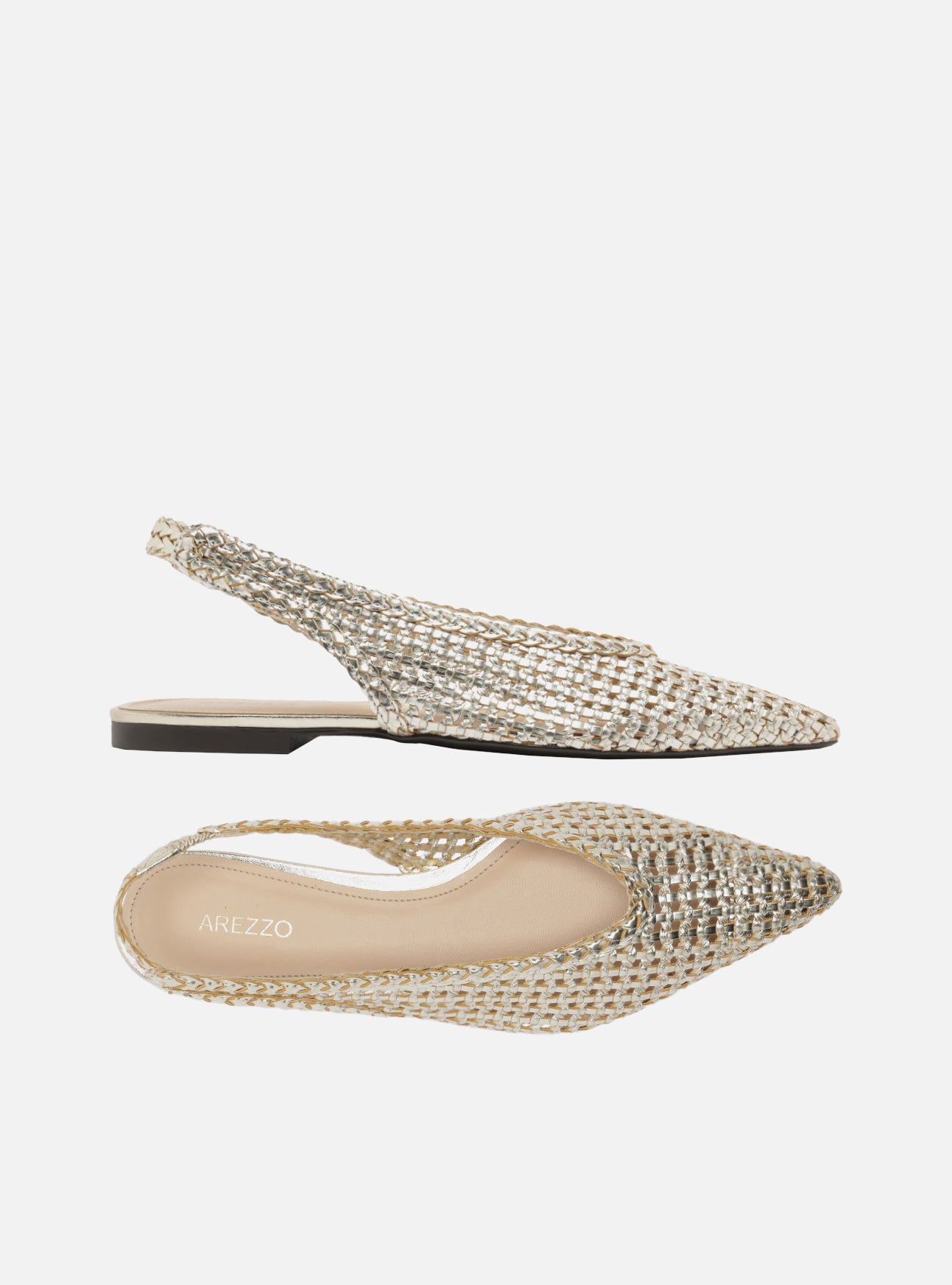 Eva Ballet Leather Flat Sandals U/26