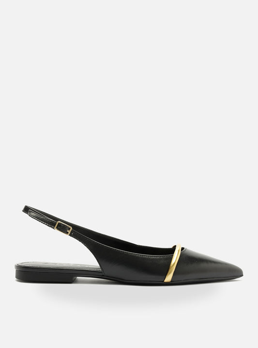 Margaret Leather Ballet Flat Flats Fall 26