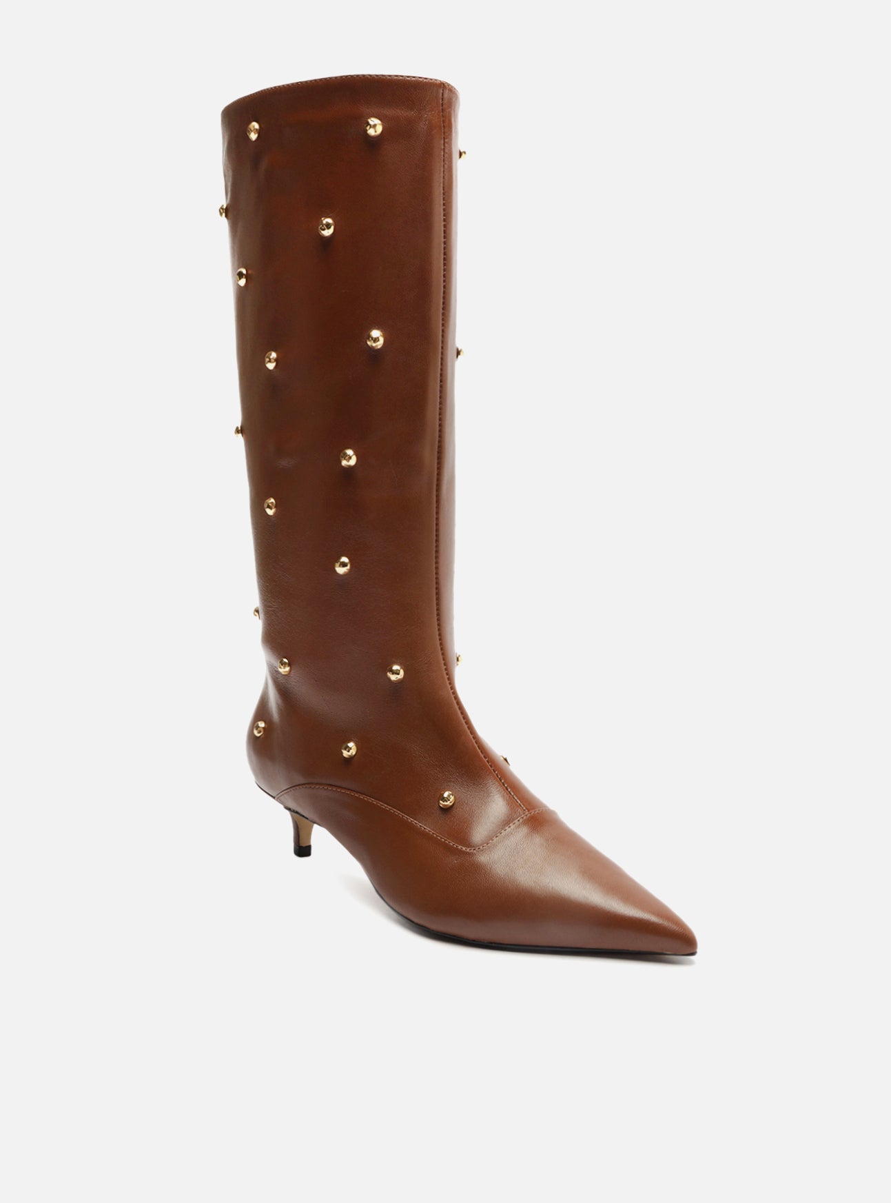 The Campaign Brown Leather Boot Boot PRE FALL 24