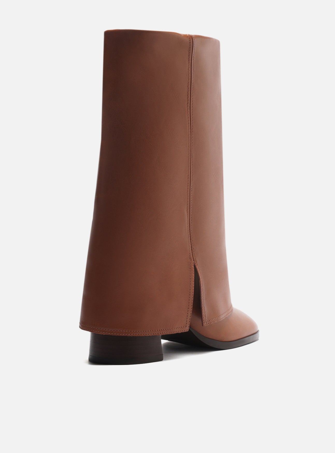 Harper Mid Block Leather Boot Boot F/25