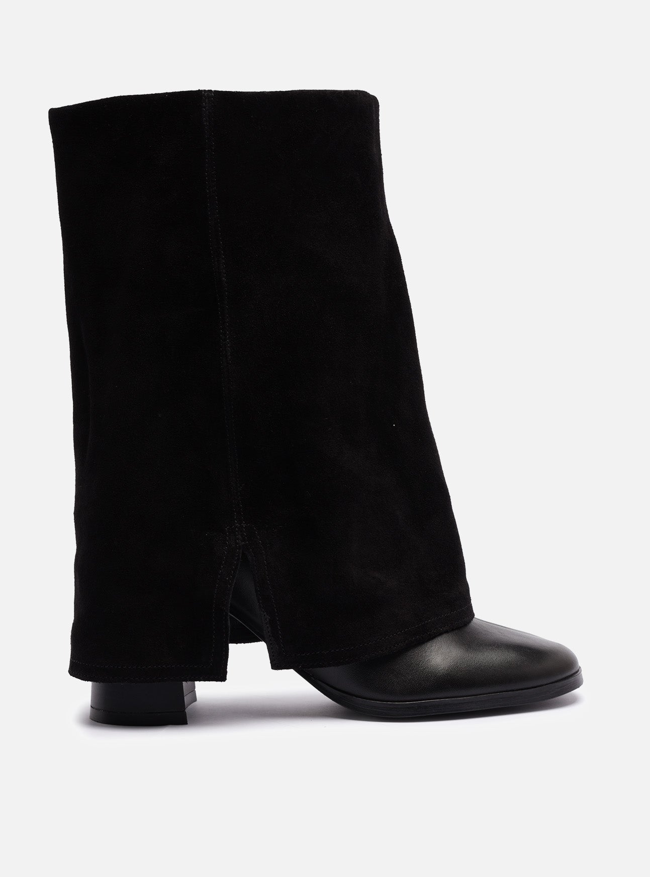 Harper Mid Block Leather Boot Boot F/25