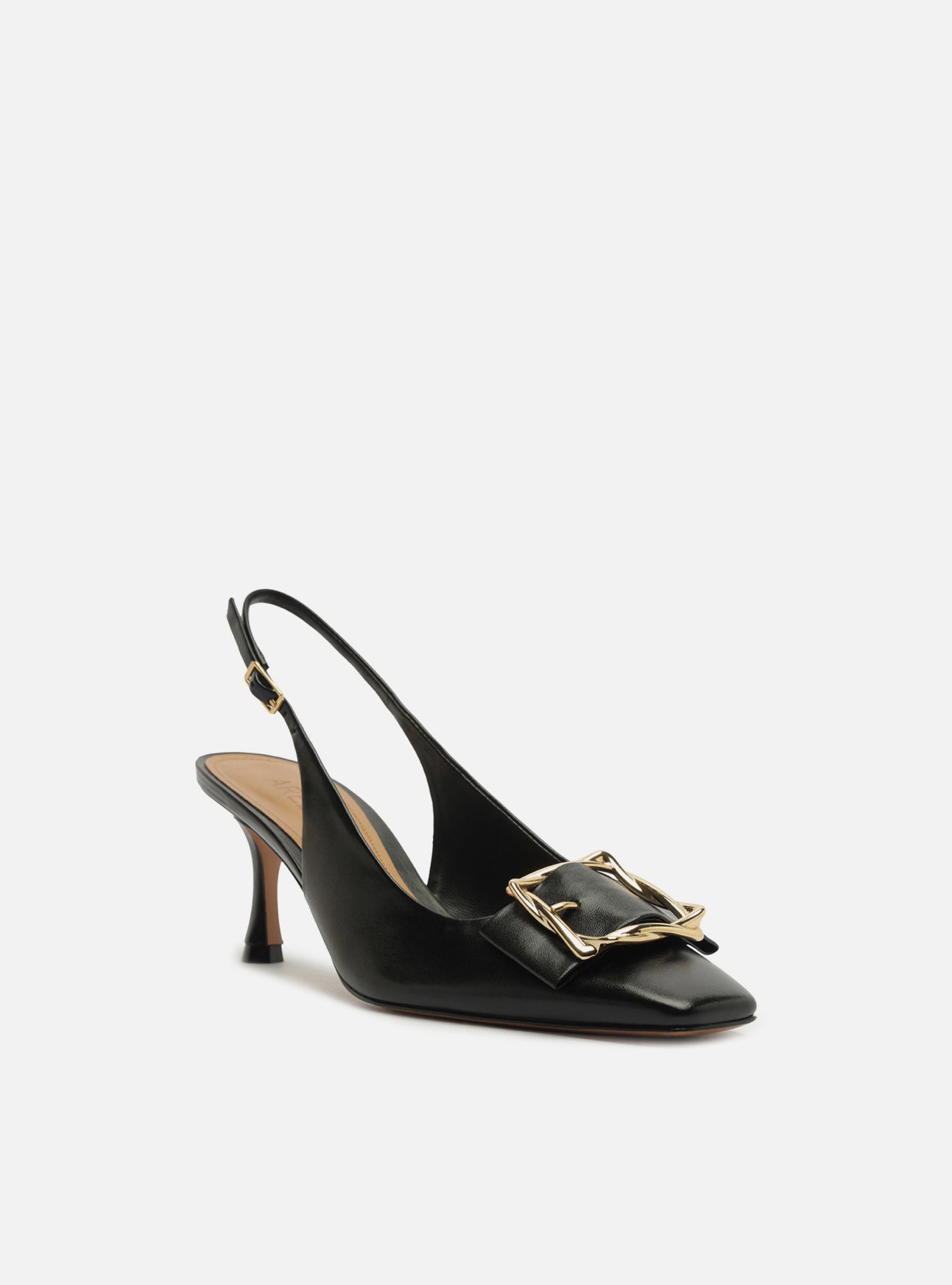 Florence Mid Stiletto Leather Pump Pumps Fall 26